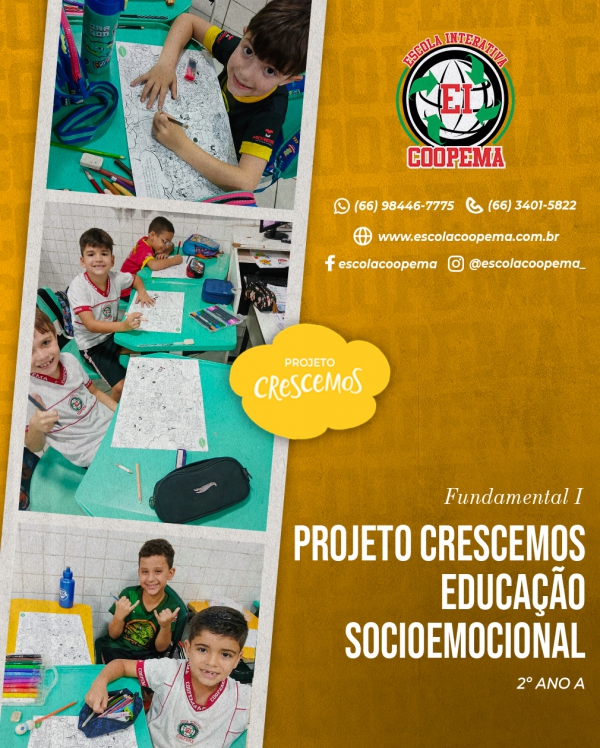 Escola Interativa Coopema Eventos Projeto Crescemos Ano A