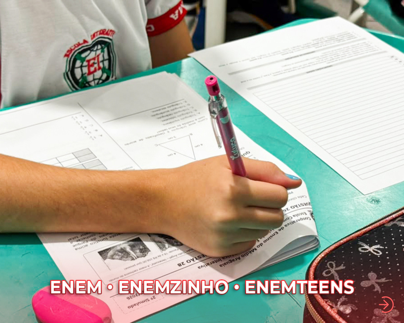 COOPEMA realiza ENEMZINHO, ENEMTEENS e ENEM com alunos do 5º ano ao Ensino Médio