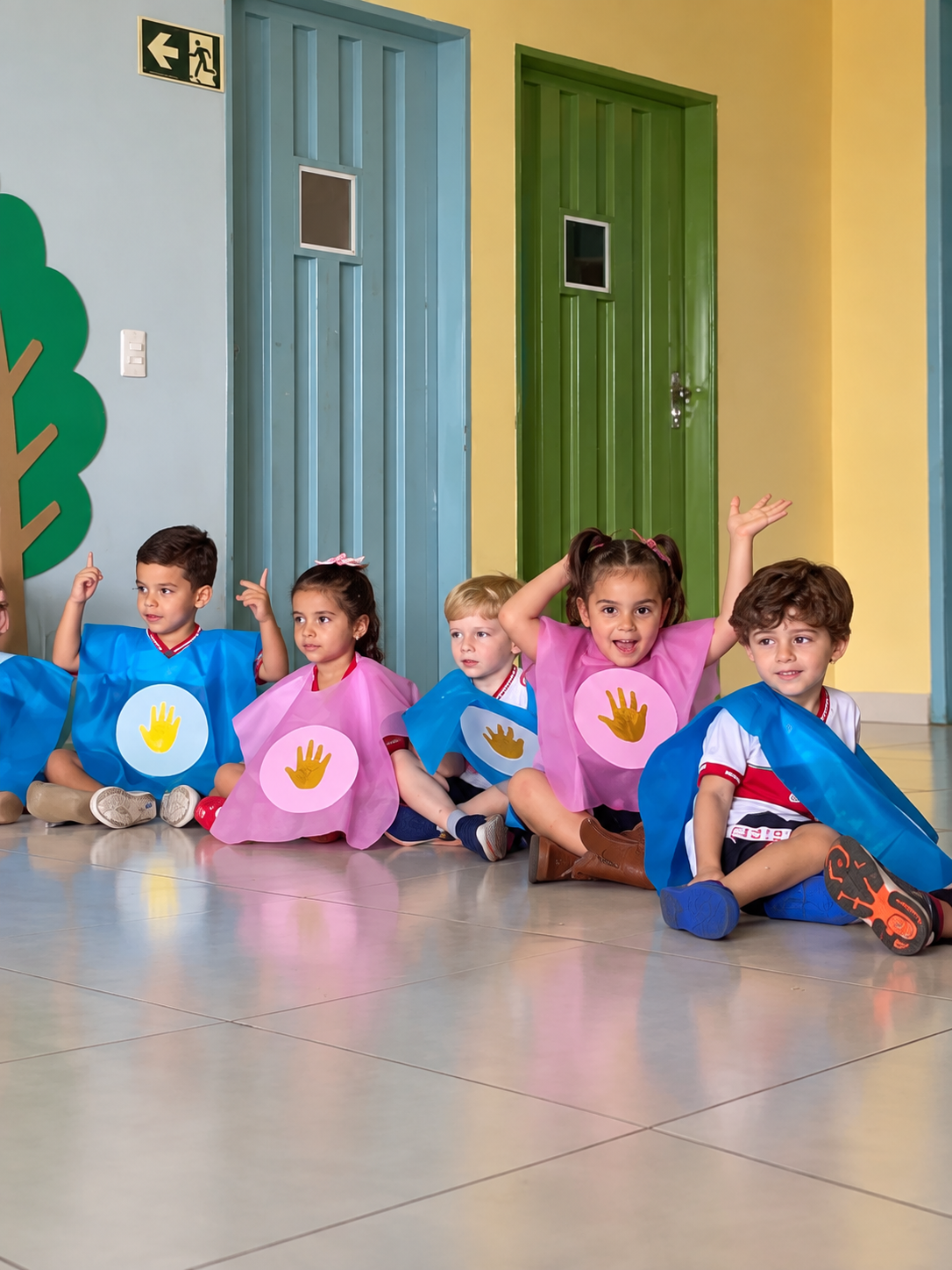 Educação Infantil da COOPEMA reúne crianças e famílias em Acolhida Especial