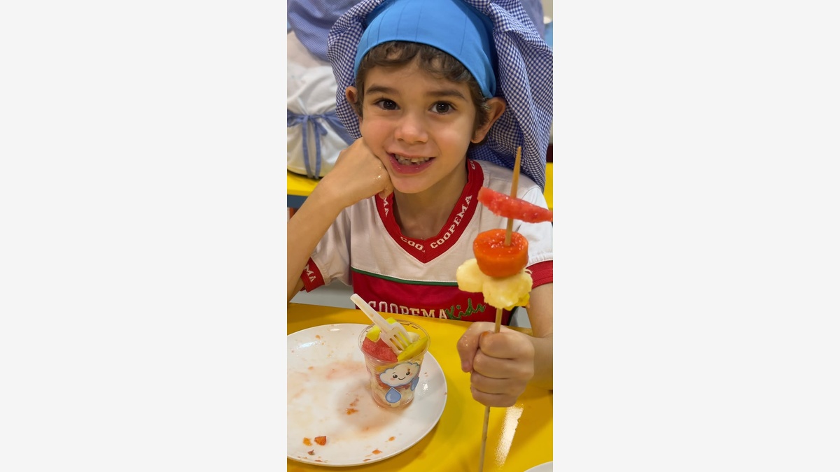 Professoras da Educação Infantil desenvolvem projeto “Alimentação e Saúde” na Cozinha Experimental