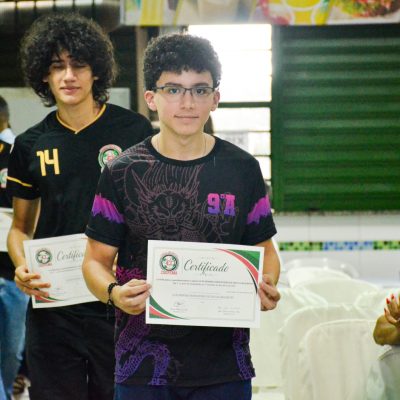 Foto 104 - Entrega de certificados aos alunos destaques do 2º trimestre