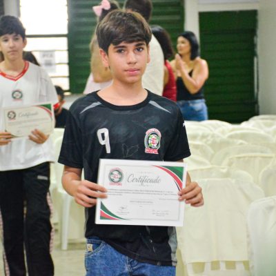 Foto 120 - Entrega de certificados aos alunos destaques do 2º trimestre