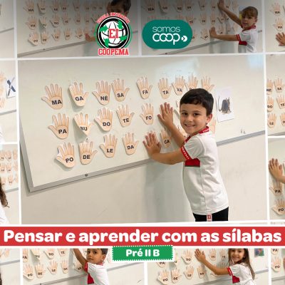 Pensar e aprender com as sílabas - Pré II B